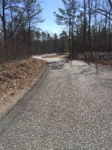 Heading back down the mountain